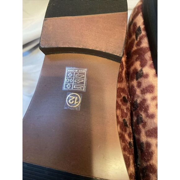 Jitai Shoes Loafer Animal Print Tassel Men’s Size 12 Excellent Condition - Picture 7 of 8